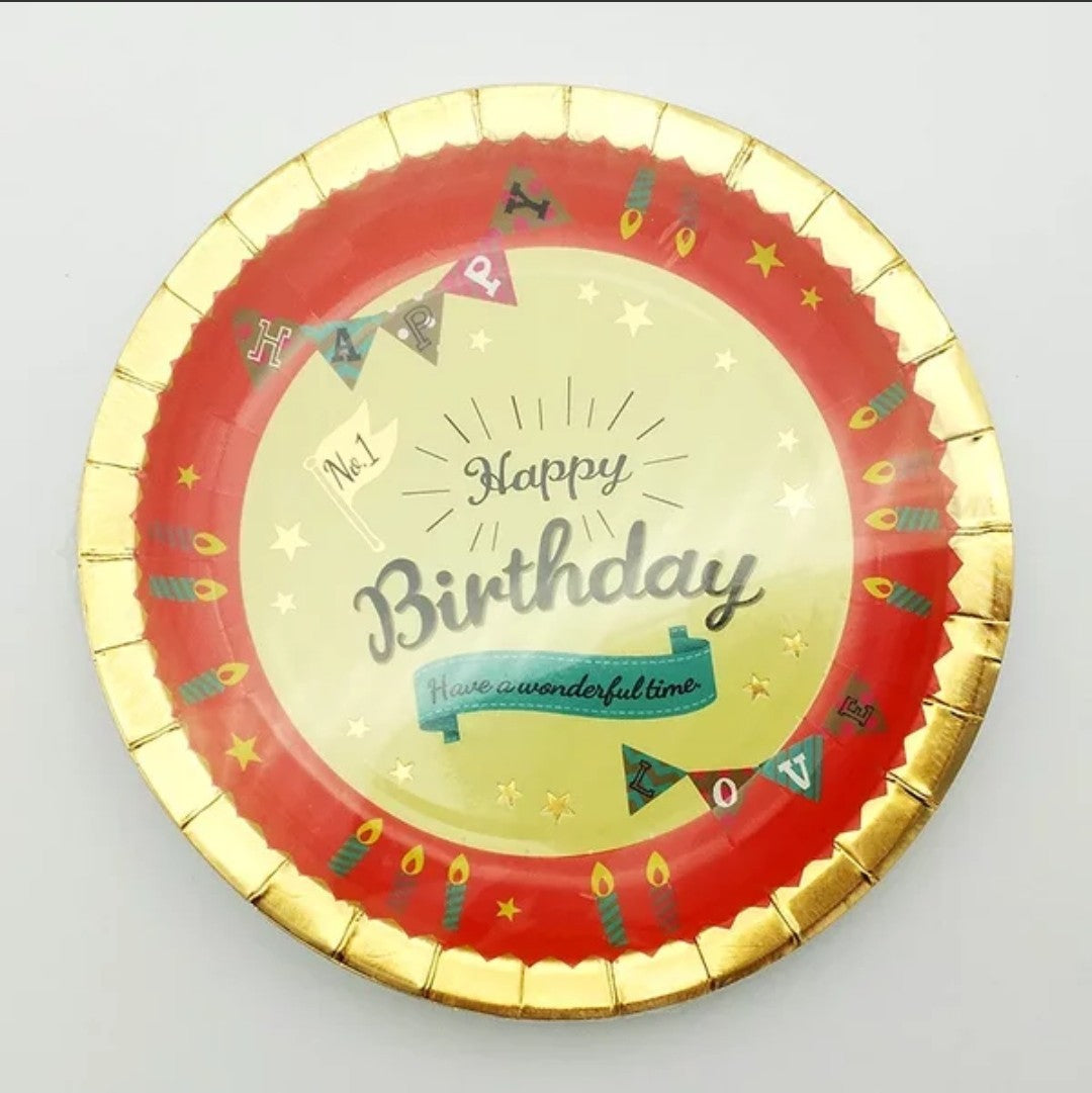 Personalized Birthday Plate - Custom Ceramic Celebration Dish for Kids & Adults - Perfect for Cakes, Desserts & Party Decor