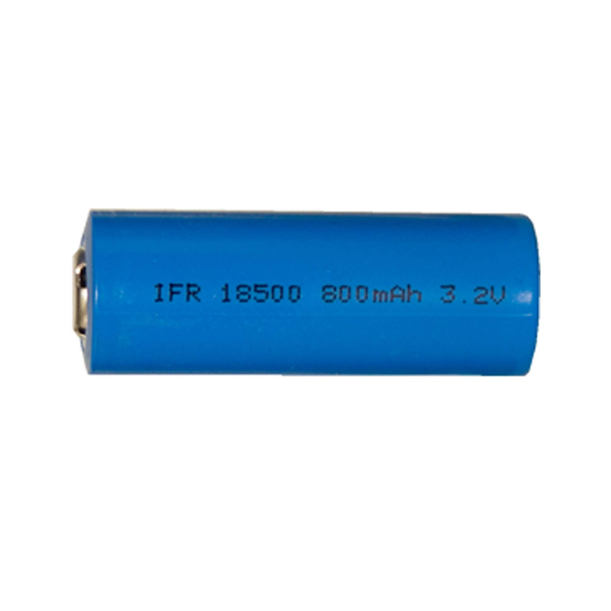 3 x 18500 3.2V LiFePO4 Rechargeable Batteries 800mAh - Long-Lasting Power for Flashlights, Solar Lights, and Emergency Devices