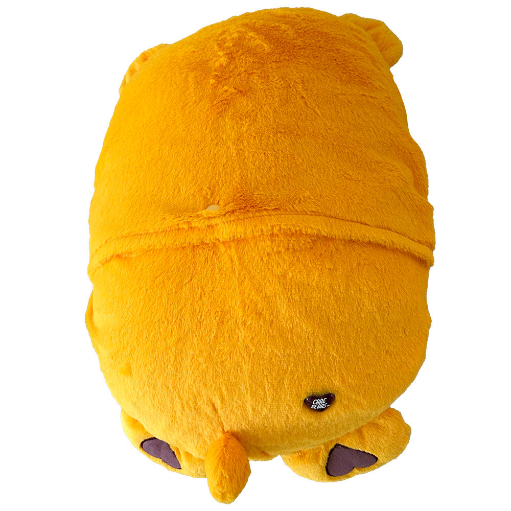 Care Bears Happy Nappers Tenderheart Bear Plush Pillow - Soft Stuffed Animal Toy for Kids, Cuddly Pocket Pal for Nap Time & Bedtime Comfort - Perfect for Sleepovers, Travel, and Nursery Decor