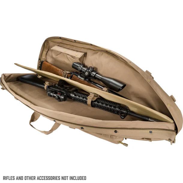 Barska BI12550 Loaded Gear 46 Tactical Rifle Bag - Black RX 600 | Durable Gun Case for Hunting, Shooting Range & Outdoor Sports | Military-Grade Protection for Firearms & Accessories