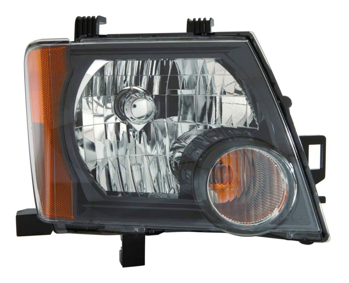 Nissan Xterra Headlight Assembly Set (2008-2015) - Driver & Passenger Side Replacement Headlights NI2502189 NI2503189 - Perfect for Night Driving & Off-Road Adventures