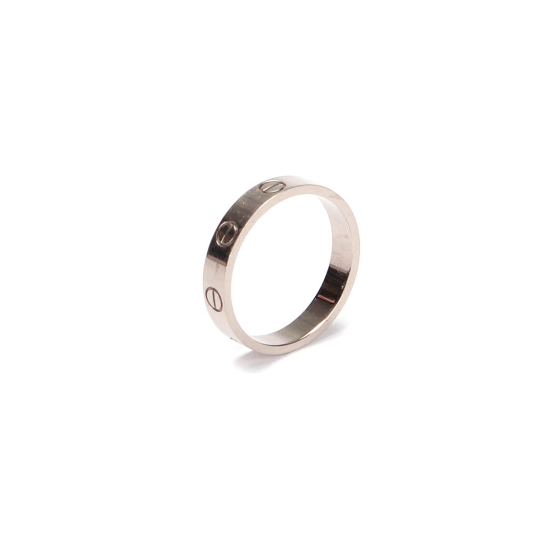 18K White Gold Love Ring for Women - Elegant Promise & Wedding Band - Perfect for Anniversaries, Engagements & Romantic Gifts