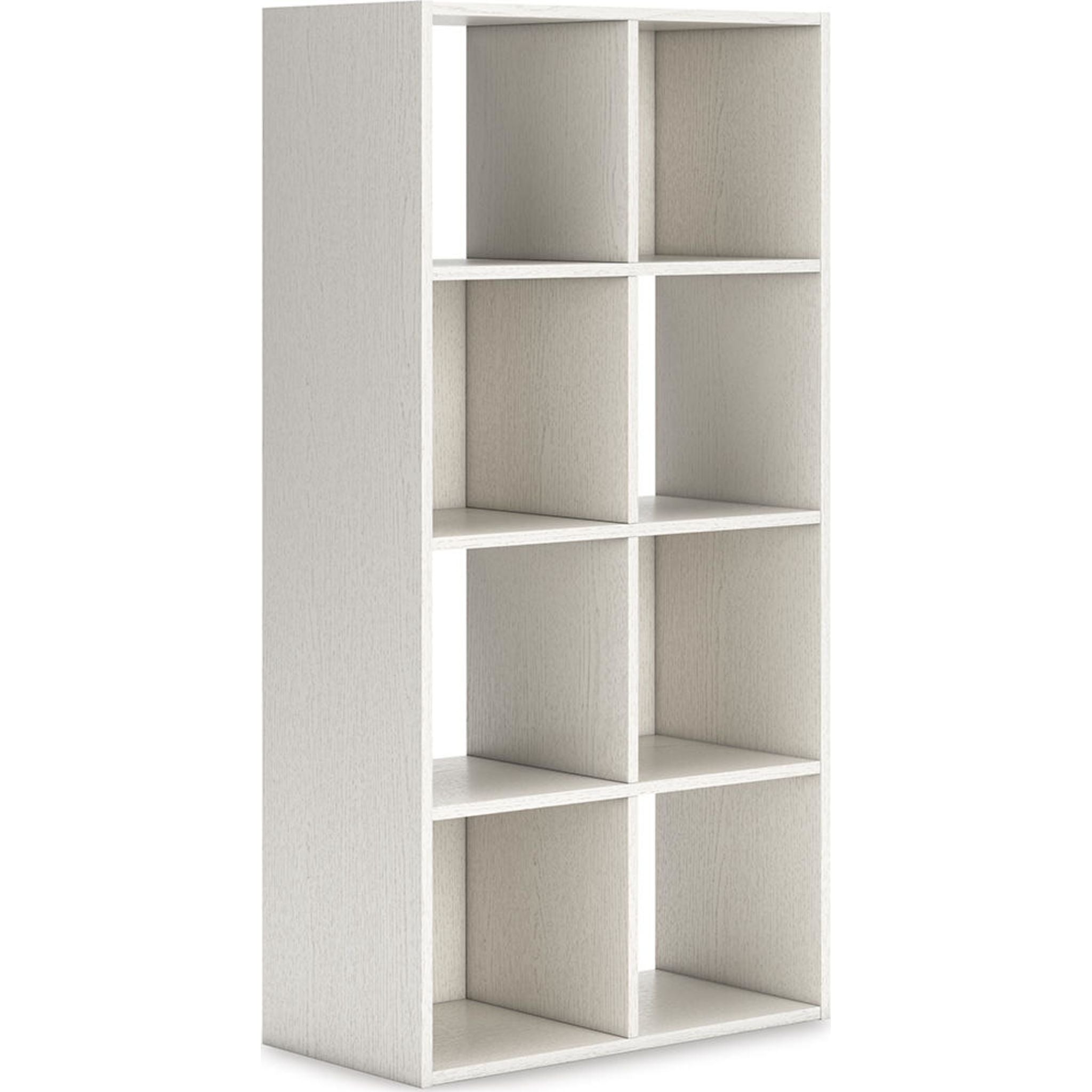 Aprilyn White Bookcase - Modern Bookshelf for Living Room, Bedroom & Office - Sturdy Wooden Storage Shelf for Books, Decor & Essentials