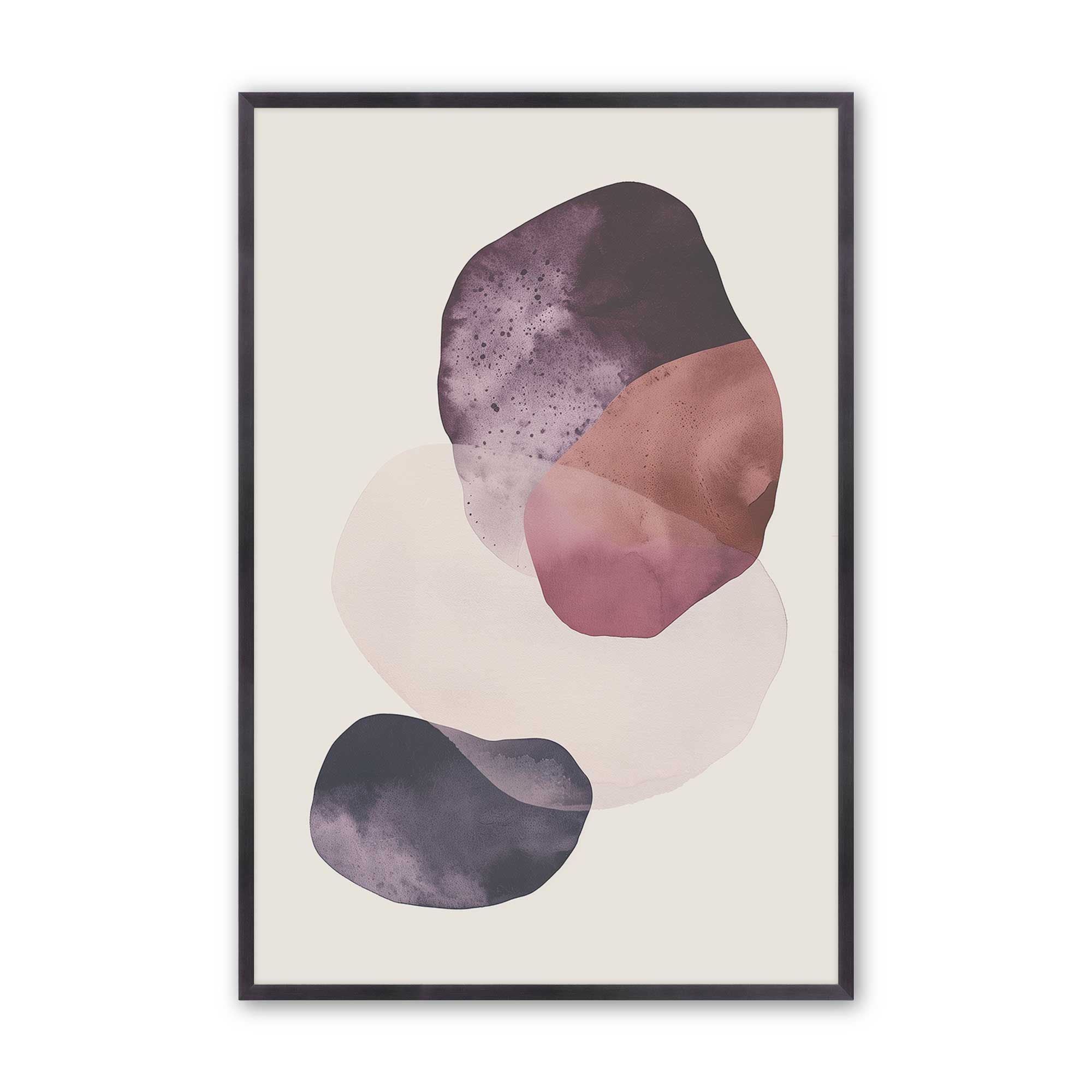 Garnet Mist Print - Elegant Home Decor, Wall Art & Unique Gift Idea for Living Room, Bedroom, Office & Wedding Decorations