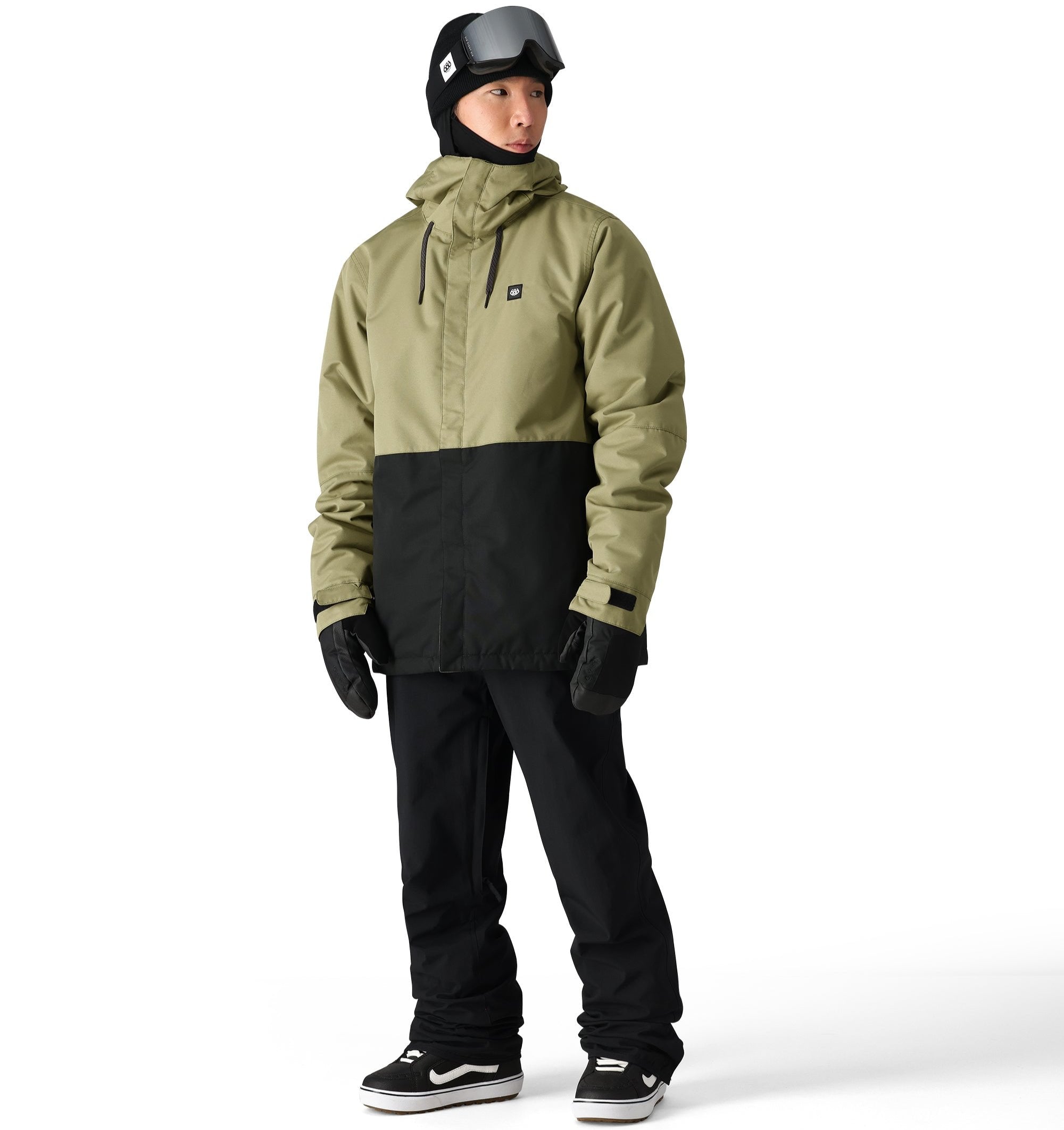 686 Foundation Insulated Jacket for Men & Women 2025 - Waterproof Winter Coat for Skiing, Snowboarding & Outdoor Activities