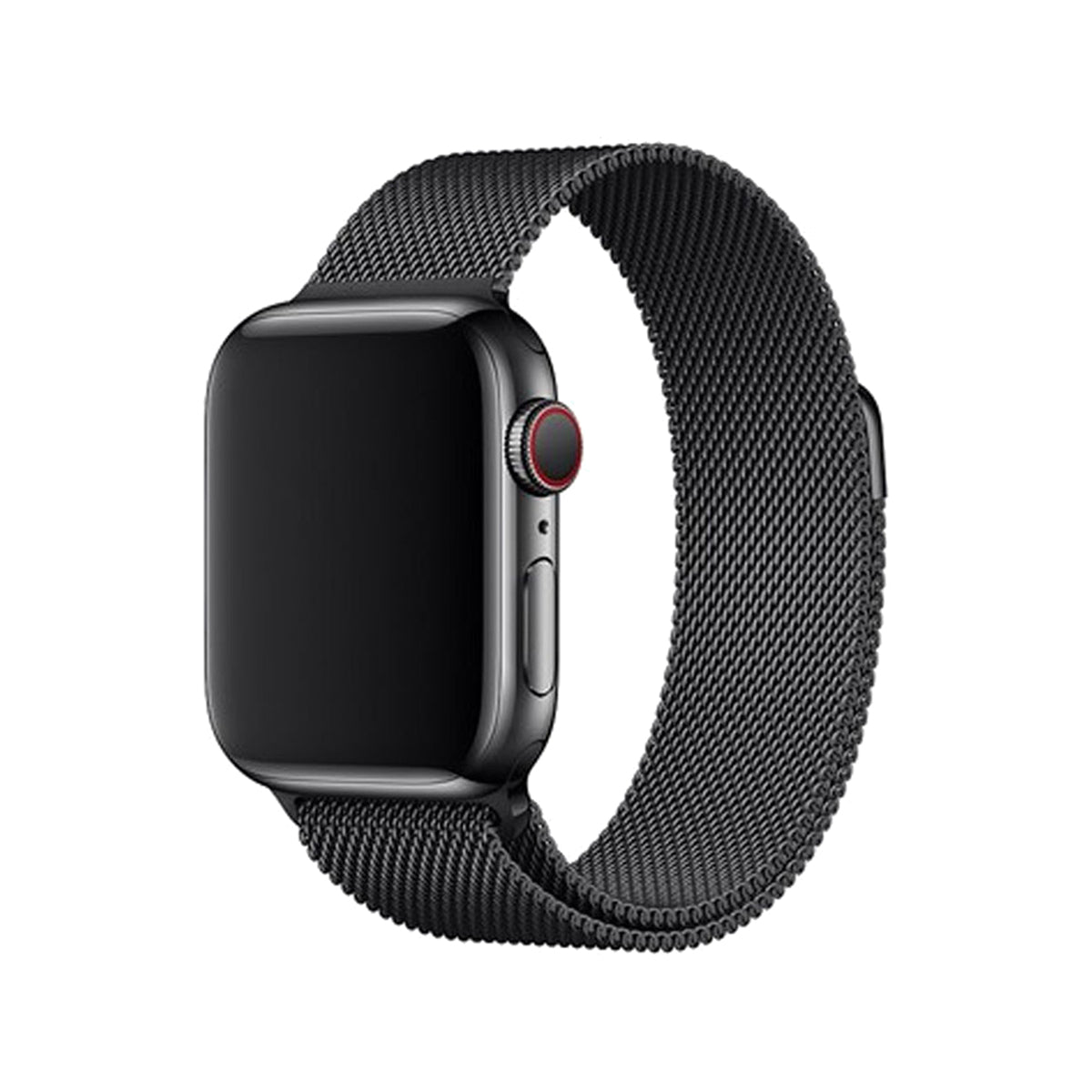 3sixT Stainless Steel Mesh Band for Apple Watch Series 6/7/8/9 & SE (38mm/41mm) - Silver | Adjustable Magnetic Closure | Premium Replacement Strap for Workout, Business & Daily Wear