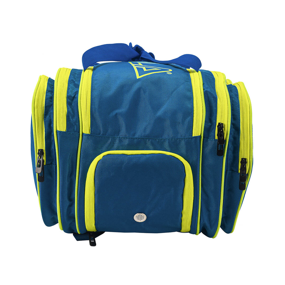 JOOLA Tour Elite Pickleball Bag - Premium Paddle Tennis Backpack with Padded Shoulder Straps & Ventilated Shoe Compartment (Navy/Yellow) - Perfect for Tournaments, Training & Travel