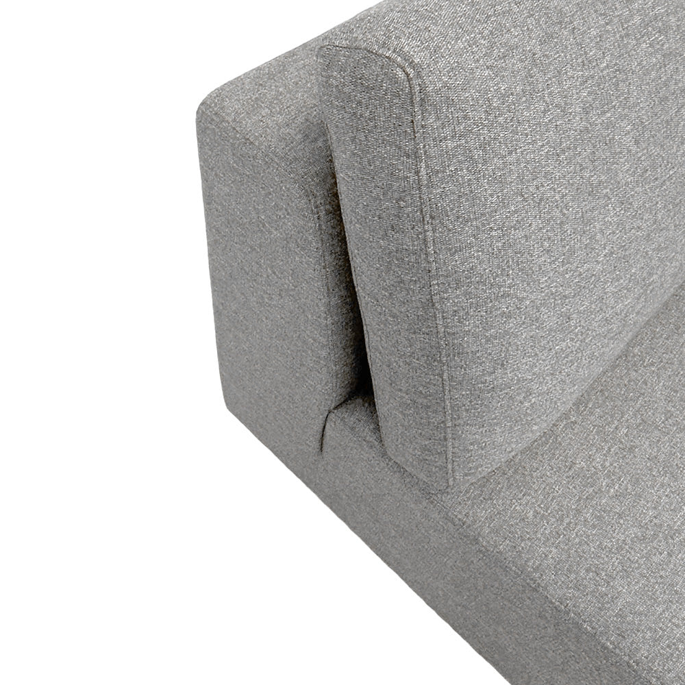 Modular 4-Seater Sofa with EcoClean Fabric - Comfortable & Durable Sectional Couch for Living Room, Lounge, and Family Room