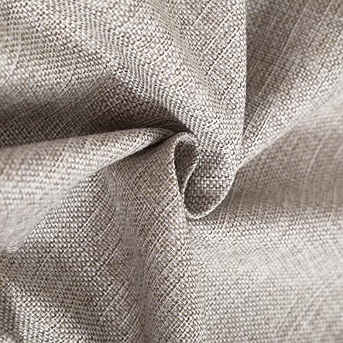 Beige With Khaki Threads