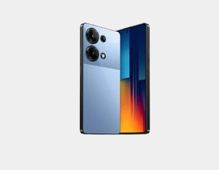 Xiaomi Poco M6 Pro 4G Smartphone - 512GB ROM 12GB RAM Dual SIM GSM Unlocked (Blue) - Perfect for Gaming, Streaming & Multitasking