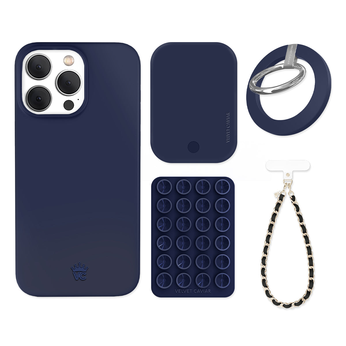 Admiral Navy iPhone Case with Grip - Shockproof Protective Cover for iPhone 13/14/15 Pro Max - Perfect for Running, Hiking & Outdoor Activities