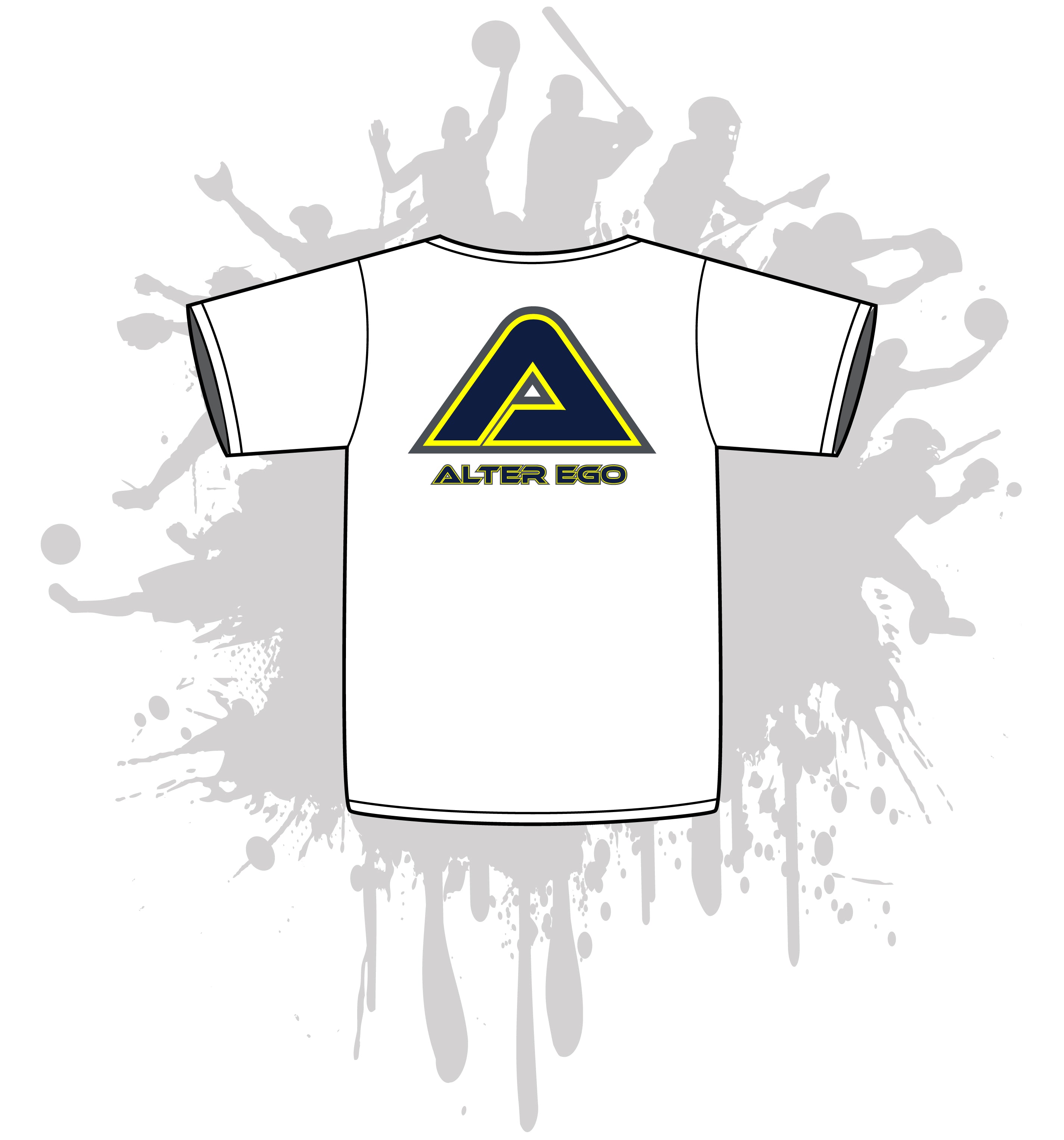 Alter Ego Men's White Sublimation Soccer Jersey - Breathable Quick-Dry Football Shirt for Training & Matches