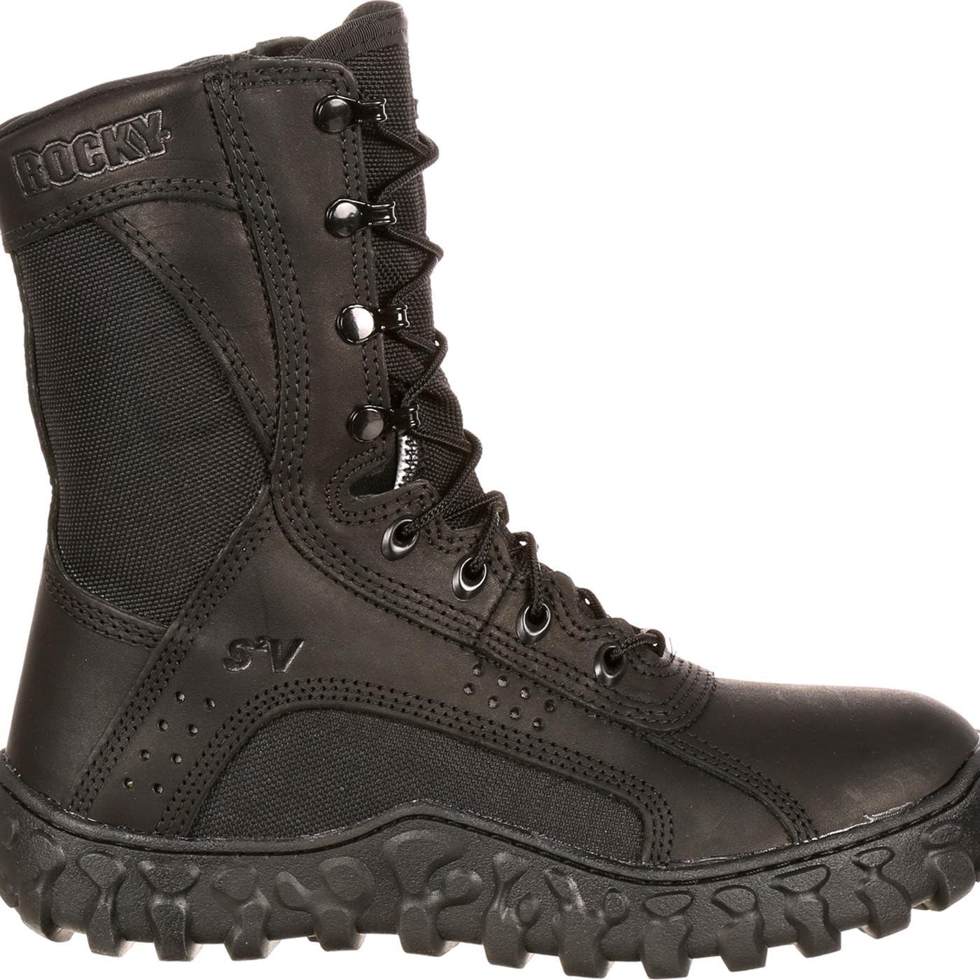 Rocky Men's RKC050 Tactical Boots - Military Grade Combat Boots for Hiking, Work & Outdoor Adventures