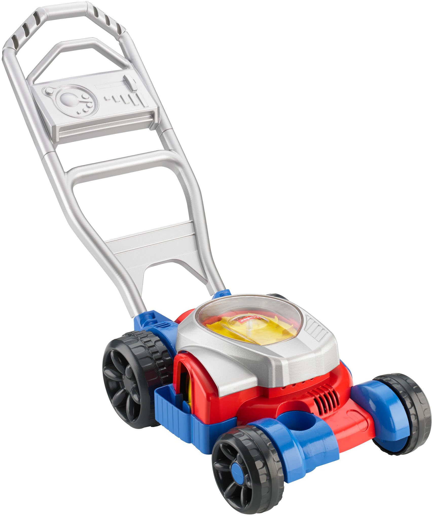 Fisher-Price Bubble Mower - Fun Outdoor Toy for Toddlers & Kids - Blows Colorful Bubbles - Encourages Active Play - Perfect for Backyard, Park, and Playdates