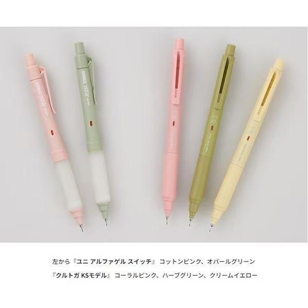 Kuru Toga KS Mechanical Pencil 0.5mm - Uni Mitsubishi Premium Drafting Pencil with Rotating Lead for Smooth Writing - Perfect for Students, Artists & Engineers
