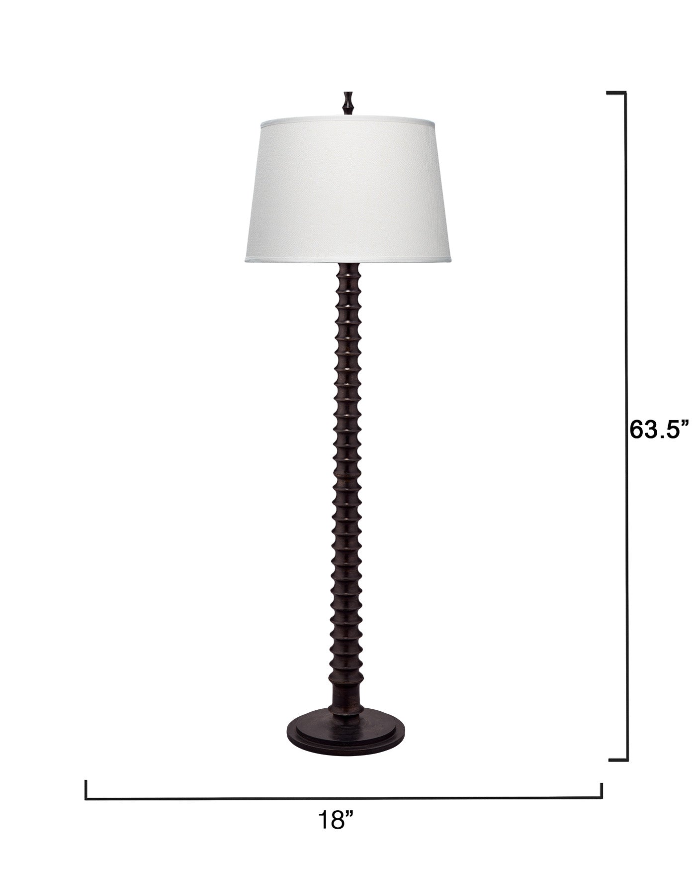 Modern Black Revolution Floor Lamp - Adjustable LED Standing Light for Living Room, Bedroom & Office - Stylish Home Decor Lighting