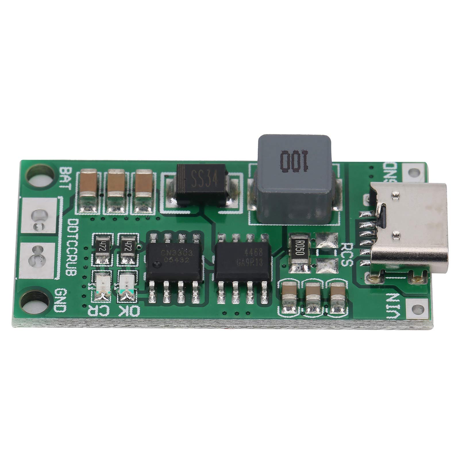 3S 12.6V 2A Li-ion Battery Charger Boost Module - DC 3-6V to 12.6V Step Up Charging Board for DIY Electronics, Solar Power Banks & RC Drones (DDTCCRUB)