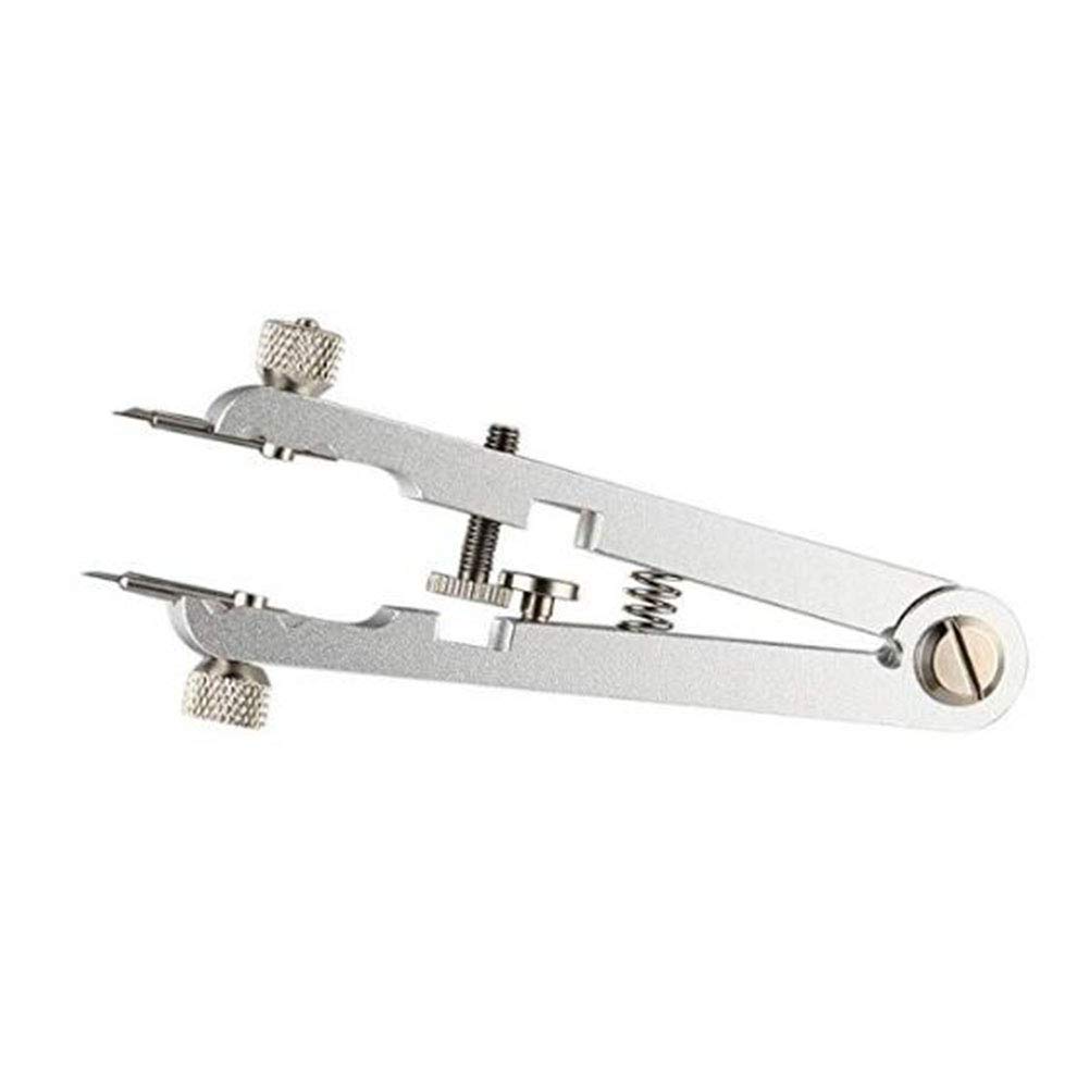 Professional Watch Spring Bar Repair Tool Kit - Stainless Steel Watch Band Pin Remover for Strap Replacement (Silver) - Perfect for Watch Repair, DIY Band Changes & Maintenance
