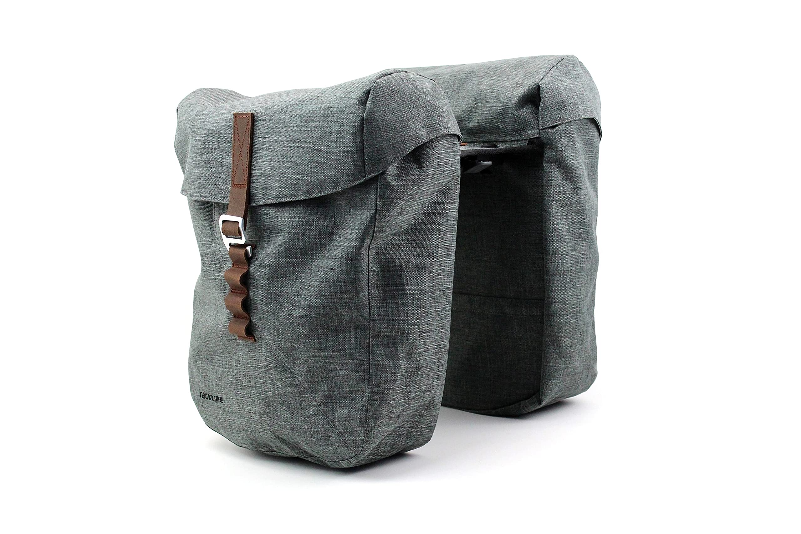 Racktime Unisex Adult Mia Side Bag - Lightweight Crossbody Bag for Men & Women, Grey, One Size - Perfect for Travel, Hiking & Everyday Use