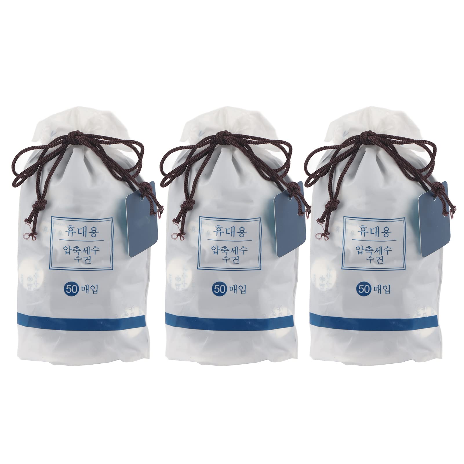 **Soft Compressed Face Towels - 3 Pack Disposable Cotton Cleaning Towels for Makeup Removal, Travel & Skincare | Portable, Skin-Friendly & Gentle**    *(Perfect for Travel, Gym, Camping, Daily Skincare & On-the-Go Cleansing!)*