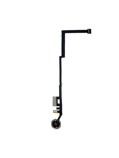 Original iPad 5 / iPad 6 Home Button Replacement with Flex Cable - Gold Color | Compatible with iPad 5th & 6th Generation | Easy DIY Repair for Broken Home Button