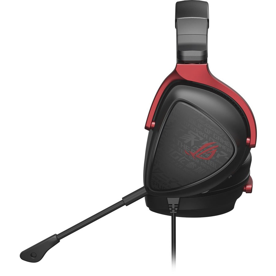 ASUS ROG Delta Gaming Headset - Lightweight RGB Headphones with Hi-Res Audio & AI Noise Cancelling Mic for PC, PS5, Xbox - Perfect for FPS, Streaming & Competitive Esports Gaming