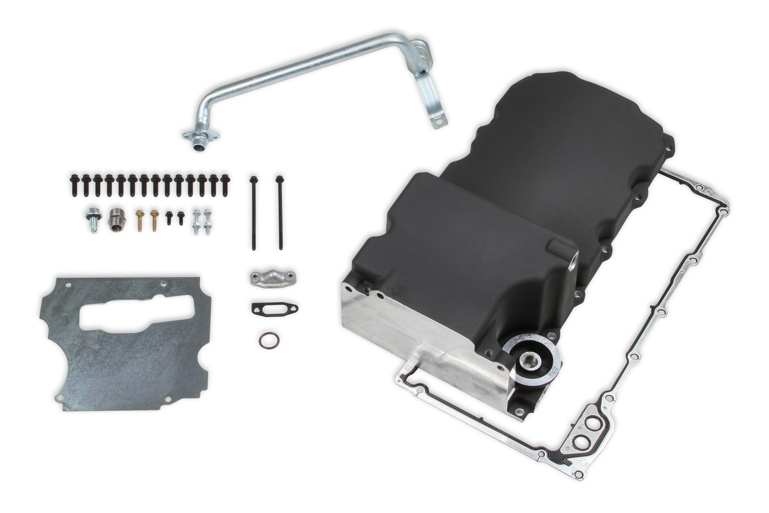 LS Retro-Fit Oil Pan - High-Quality Black Finish for Enhanced Engine Performance | Perfect for LS Engine Upgrades & Restoration Projects