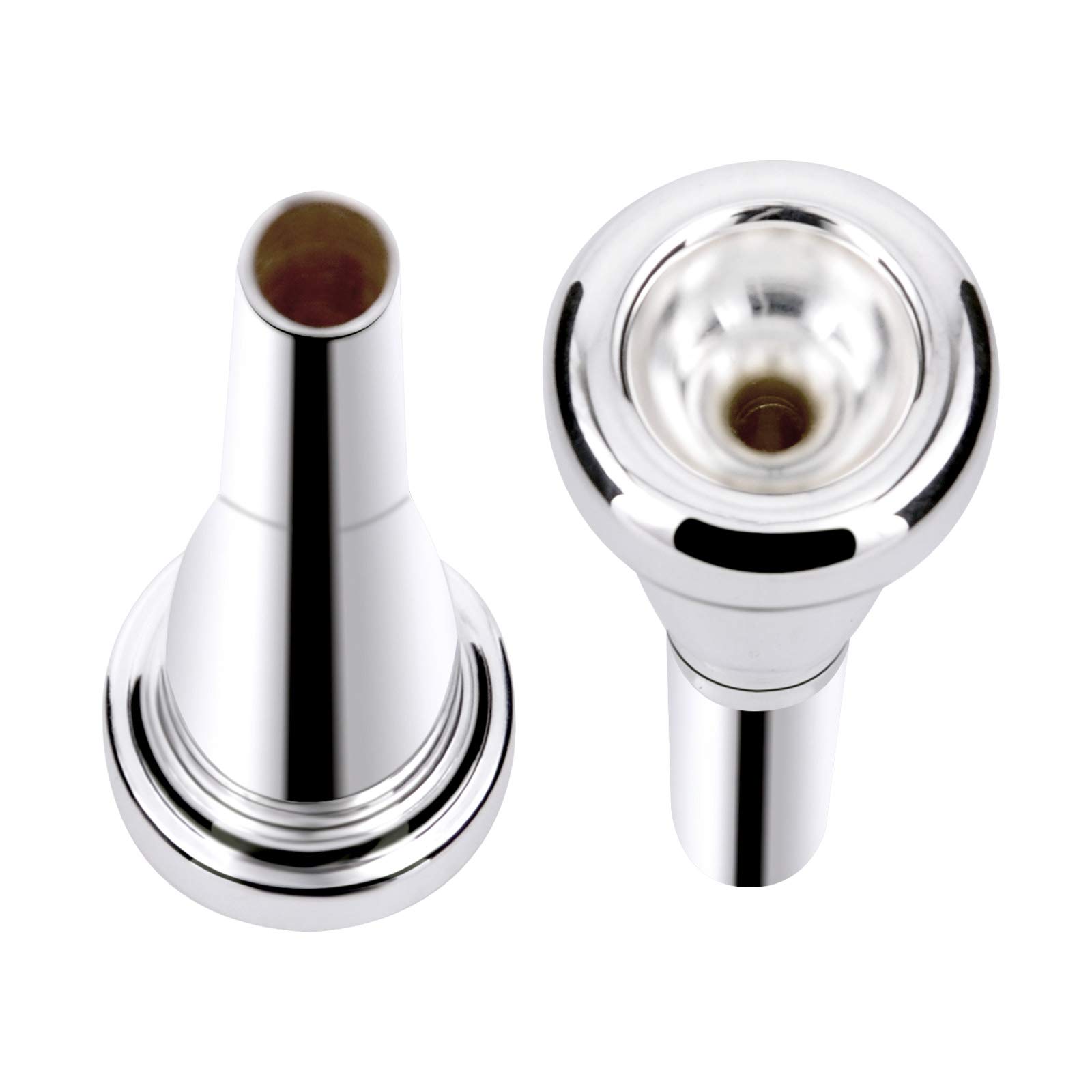 EASTROCK 3C Silver Trumpet Mouthpiece - for Brass Instruments