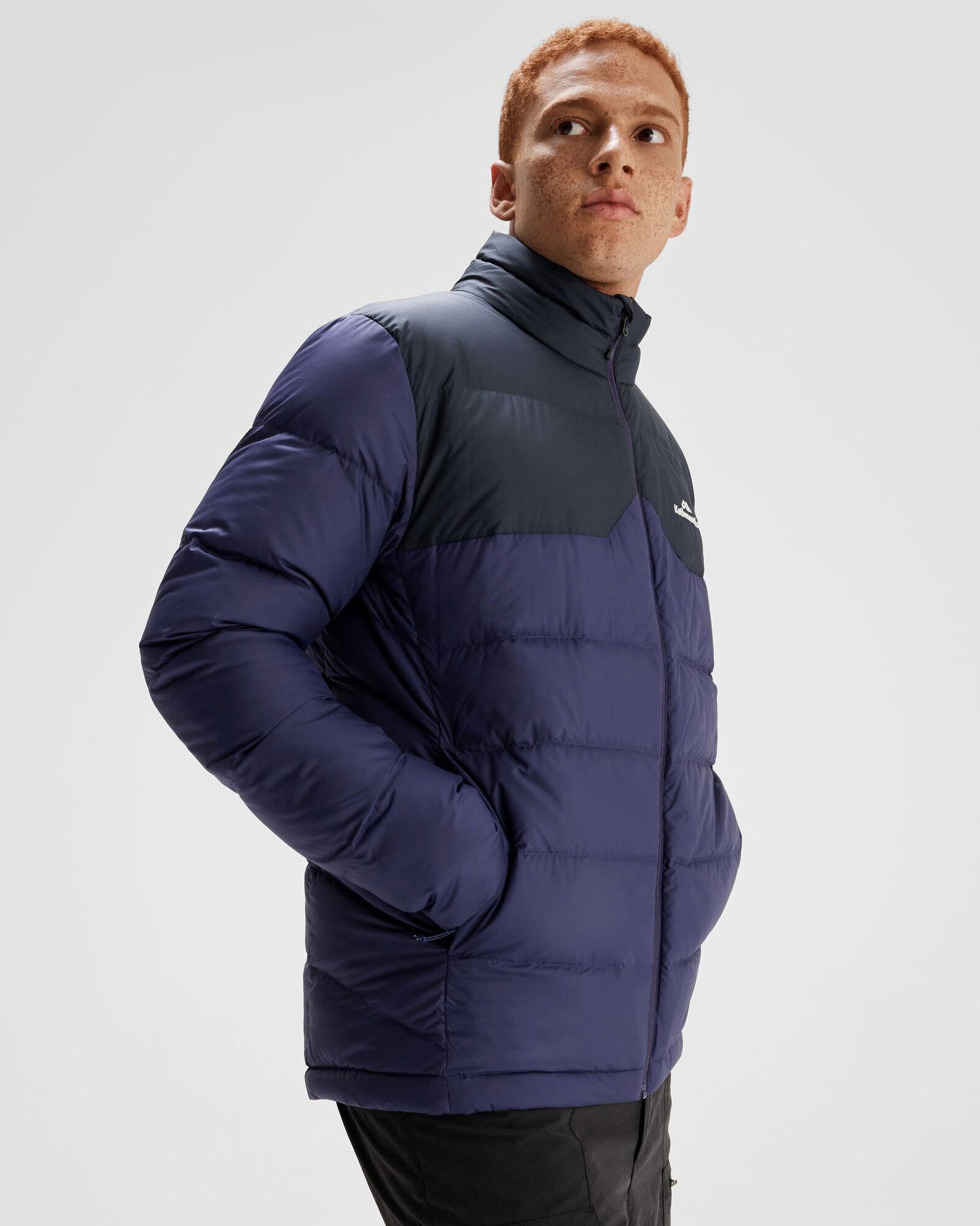 Men's Epiq Down Jacket - Dark Horizon/Meteor - Lightweight Warm Winter Coat for Outdoor Activities & Urban Style