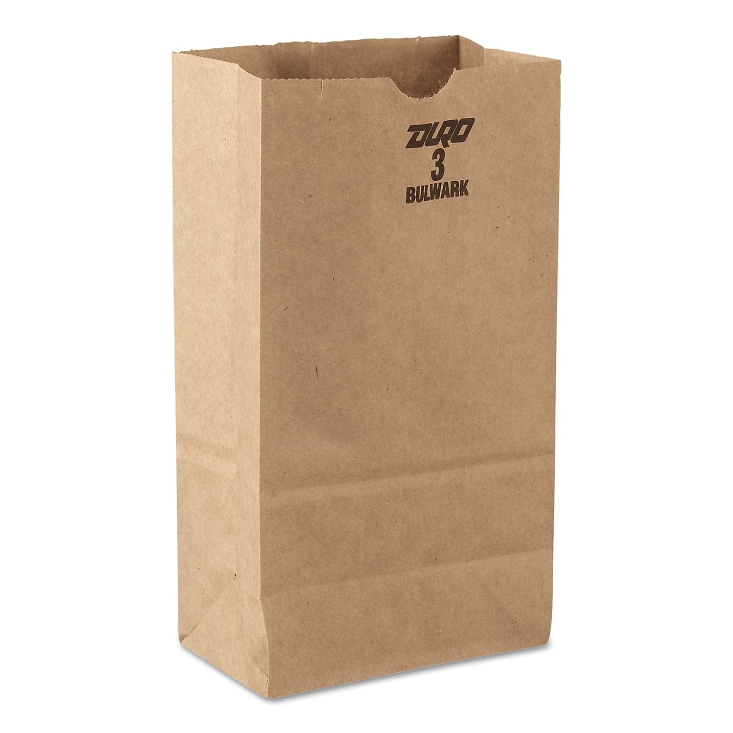 BAGGX3500-3 Eco-Friendly Paper Grocery Bags - 100% Recyclable & Durable Shopping Bags for Supermarkets, Retail Stores & Farmers Markets | Perfect for Groceries, Takeout & Bulk Shopping