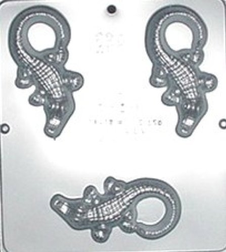 Premium Alligator-Shaped Chocolate Candy Mold 1310 - Ideal for DIY Chocolate Making, Baking, and Party Treats
