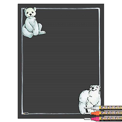 Polar Bear With 3 Bright Markers