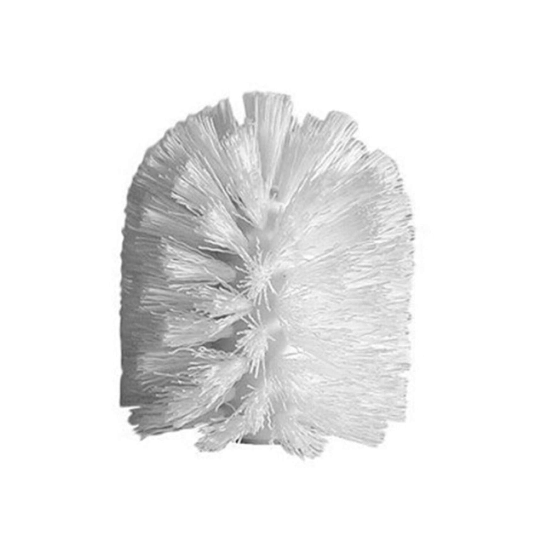 Winwinfly Replacement Toilet Bowl Brush - White, Heavy Duty Bathroom Cleaning Brush for Stains & Grime, Ideal for Home, Office & Hotel Use