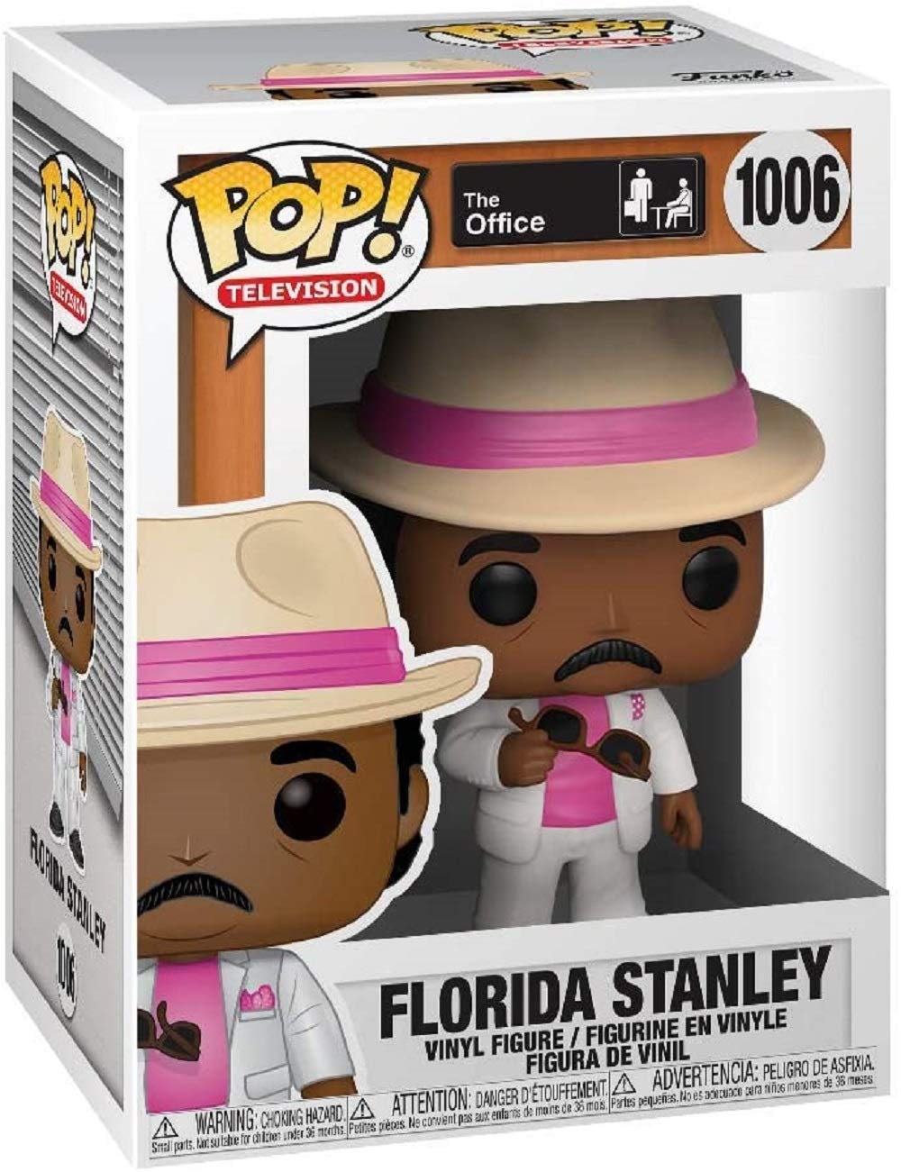 Funko Pop! The Office - Florida Stanley Hudson Vinyl Figure 3.75