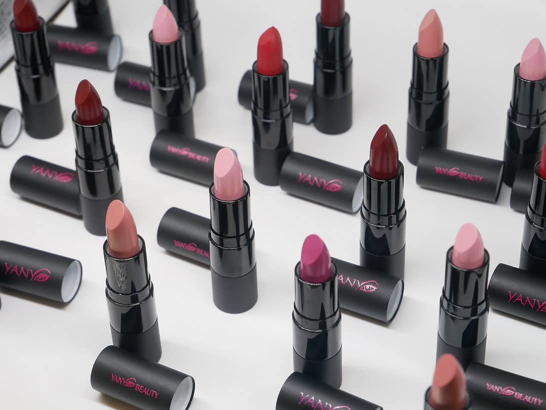 Moisturizing Lipstick - Long Lasting Burgundy Shade for Soft Lips | Day & Night Wear