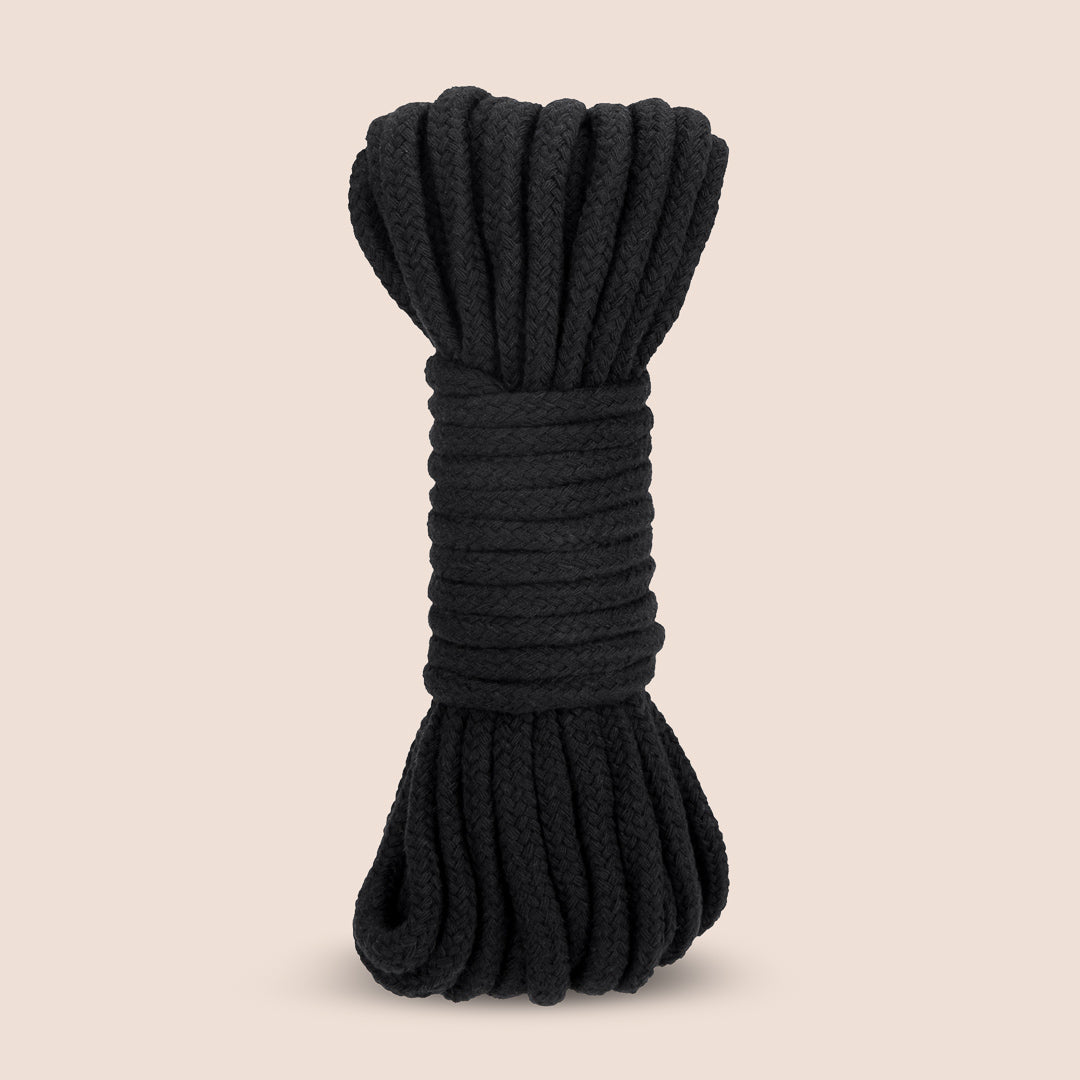 Premium 10m / 33ft Soft Cotton Bondage Rope for BDSM & Sensual Play - Perfect for Shibari, Restraints, and Sensual Massage
