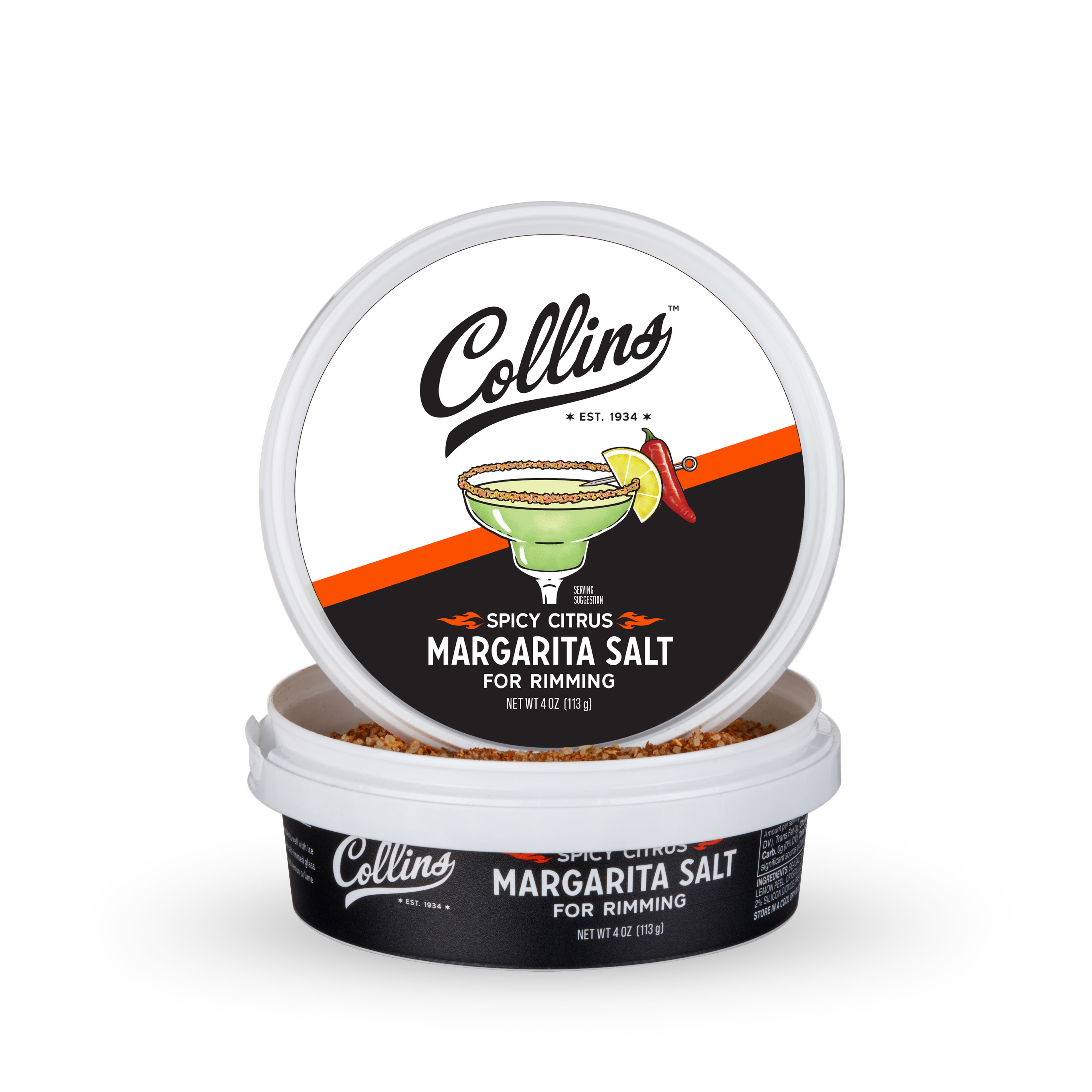 Premium Spicy Citrus Margarita Salt - Zesty Lime & Chili Rim Blend for Cocktails, Margaritas & Tequila Shots - Perfect for Parties, BBQs & Mexican-Themed Events