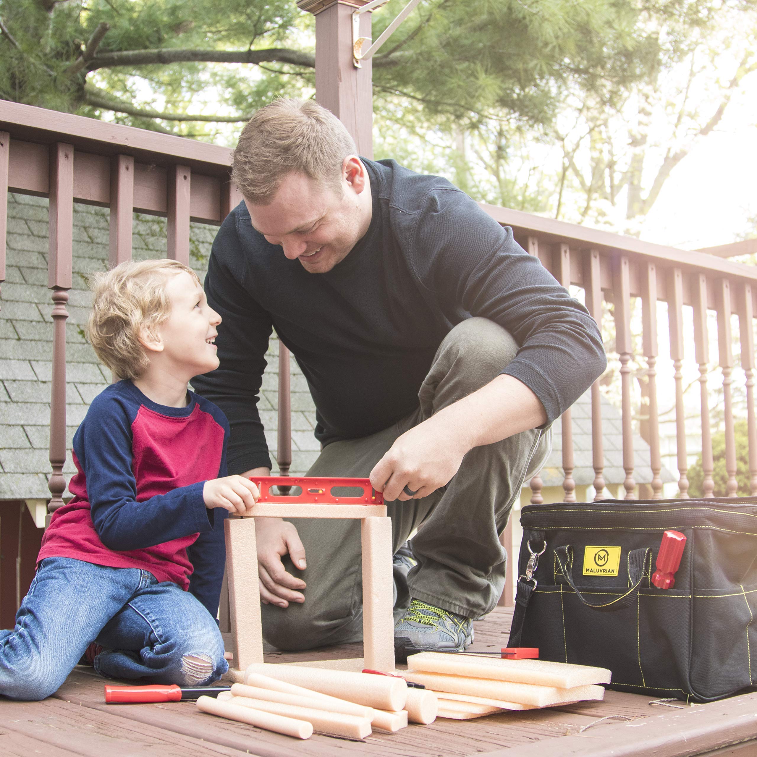 STEM Building Toys for Kids - Construction Tool Set for Boys & Girls | Pretend Play & Crafts