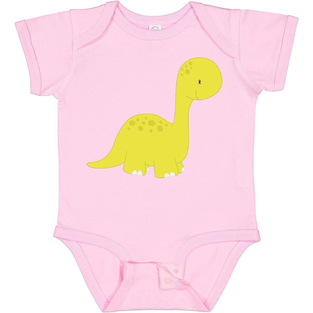 Inktastic Adorable Dinosaur Baby Bodysuit - Cute Brontosaurus Dino Onesie for Newborns & Infants | Perfect for Playtime, Daycare & Family Photos