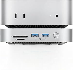 Steady Comps Ltd Mac Mini M4 Pro 2024 - 24GB RAM, 512GB SSD, 40Gbps Hub with 4TB External Storage - Windows 11 & Office Pre-Installed - Includes Keyboard, Mouse & Webcam - Time Machine Backup Ready - Perfect for Home Office, Video Editing & Gaming Setup