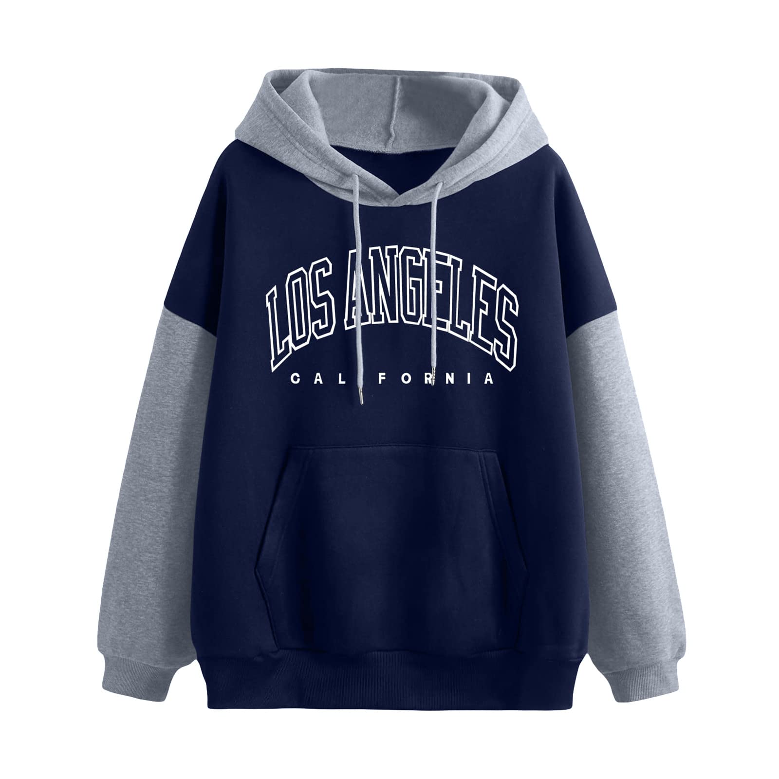 Women's Casual Letter Print Hoodie Sweatshirt - Long Sleeve Pullover Top for Everyday Wear | Perfect for Lounge, Workout & Street Style