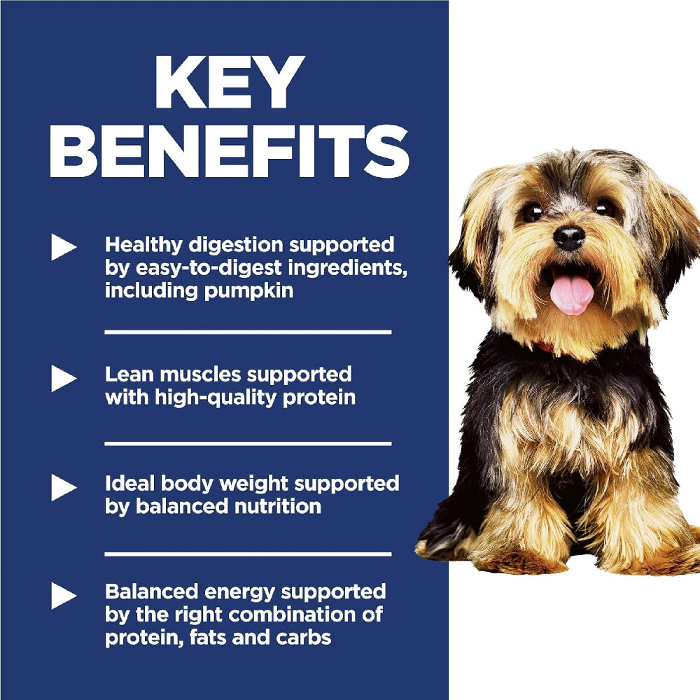 Science Diet Small & Mini Adult Dry Dog Food - Chicken & Brown Rice Recipe for Small Breeds (1-6 Years) | Perfect for Indoor & Outdoor Active Dogs