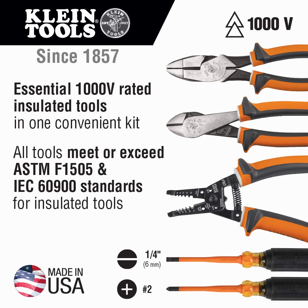 Klein Tools 28-Piece Insulated Screwdriver Set for Electricians
