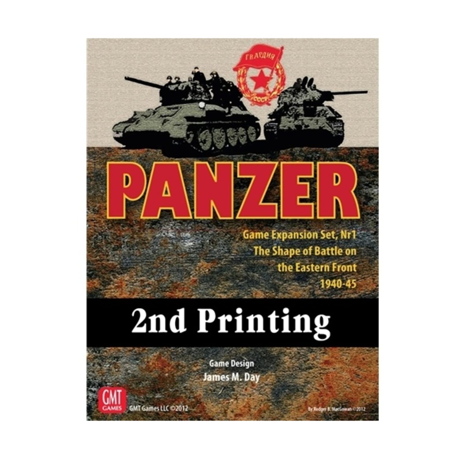 GMT Panzer Expansion #1: Eastern Front 1943-45 - WWII Strategy Board Game for History Buffs
