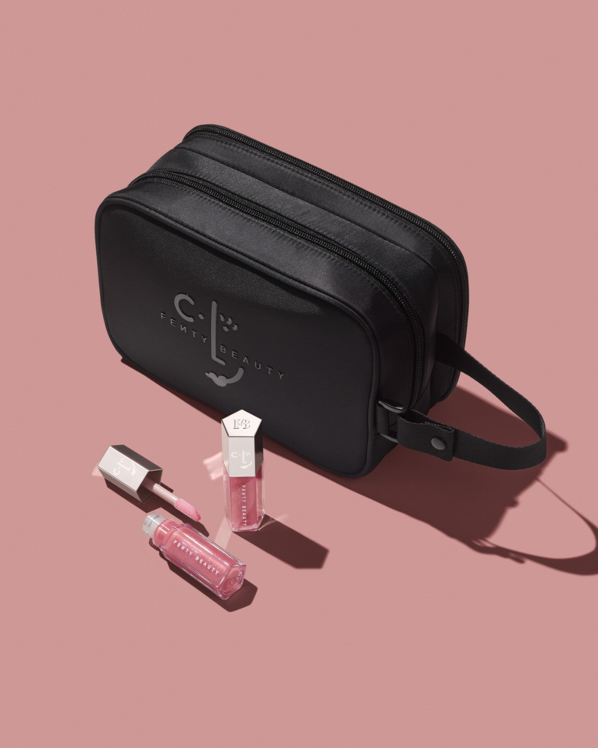 CLF Makeup Bag - Waterproof & Travel-Friendly Cosmetic Organizer for Women | Perfect for Travel, Gym, and Daily Essentials Storage