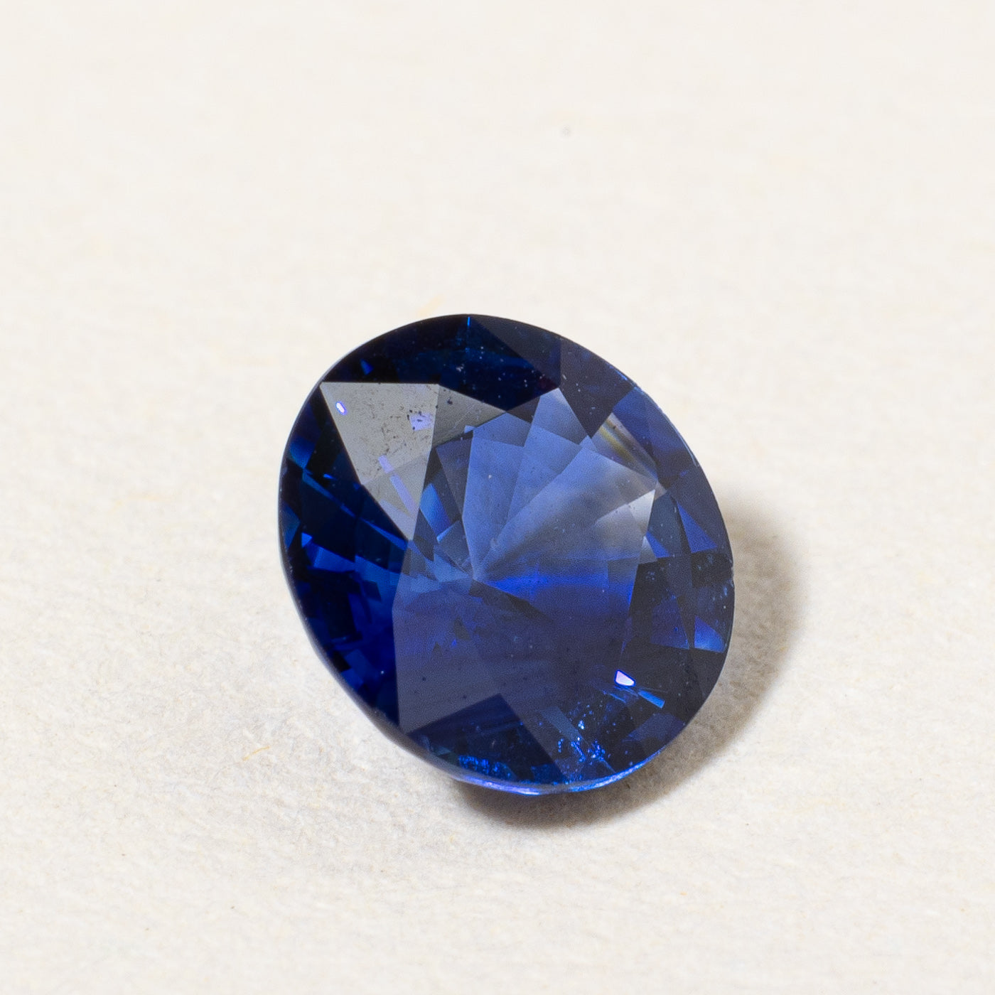 0.78ct Round Cut Loose Sapphire Gemstone for Jewelry Making - Engagement Rings, Earrings & Necklaces | Natural Blue Sapphire for DIY Crafting & Fine Jewelry Designs