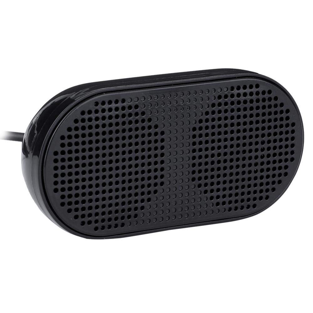 Mini USB Speakers - Portable Dual Wired Audio Subwoofer for Laptop, Desktop, and Computer - Ideal for Home Office, Gaming, and Travel