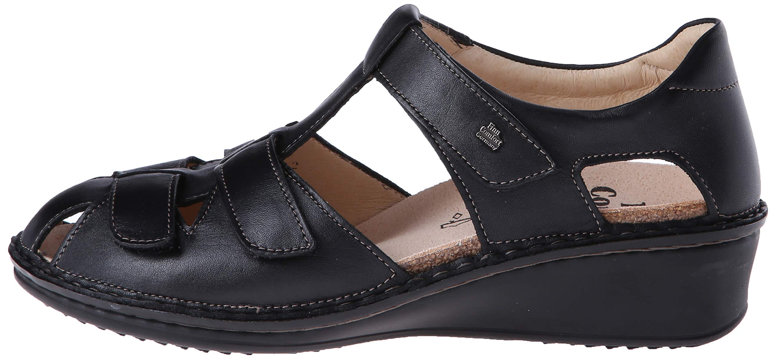Finn Comfort Women's Fashion Boots - Waterproof Leather Ankle Booties for Women - Comfortable & Stylish Winter Shoes for Walking, Work & Casual Outfits