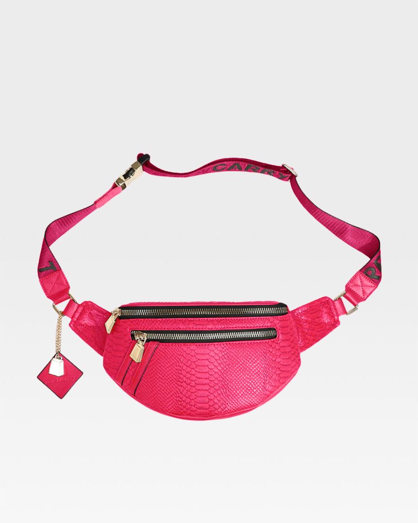 Apollo 1 Fanny Pack Waist Bag - Waterproof & Lightweight for Hiking, Running, Travel | Neon Pink Crossbody Bum Bag for Women & Men | Perfect for Outdoor Adventures, Concerts & Daily Use