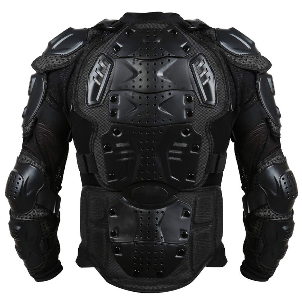 Men's Motorcycle Jacket with Full Body Armor - CE Certified Motocross Racing Gear with Chest & Shoulder Protection for Off-Road Biking & Adventure Riding | Durable Safety Equipment for Street Bikers & Dirt Bike Enthusiasts